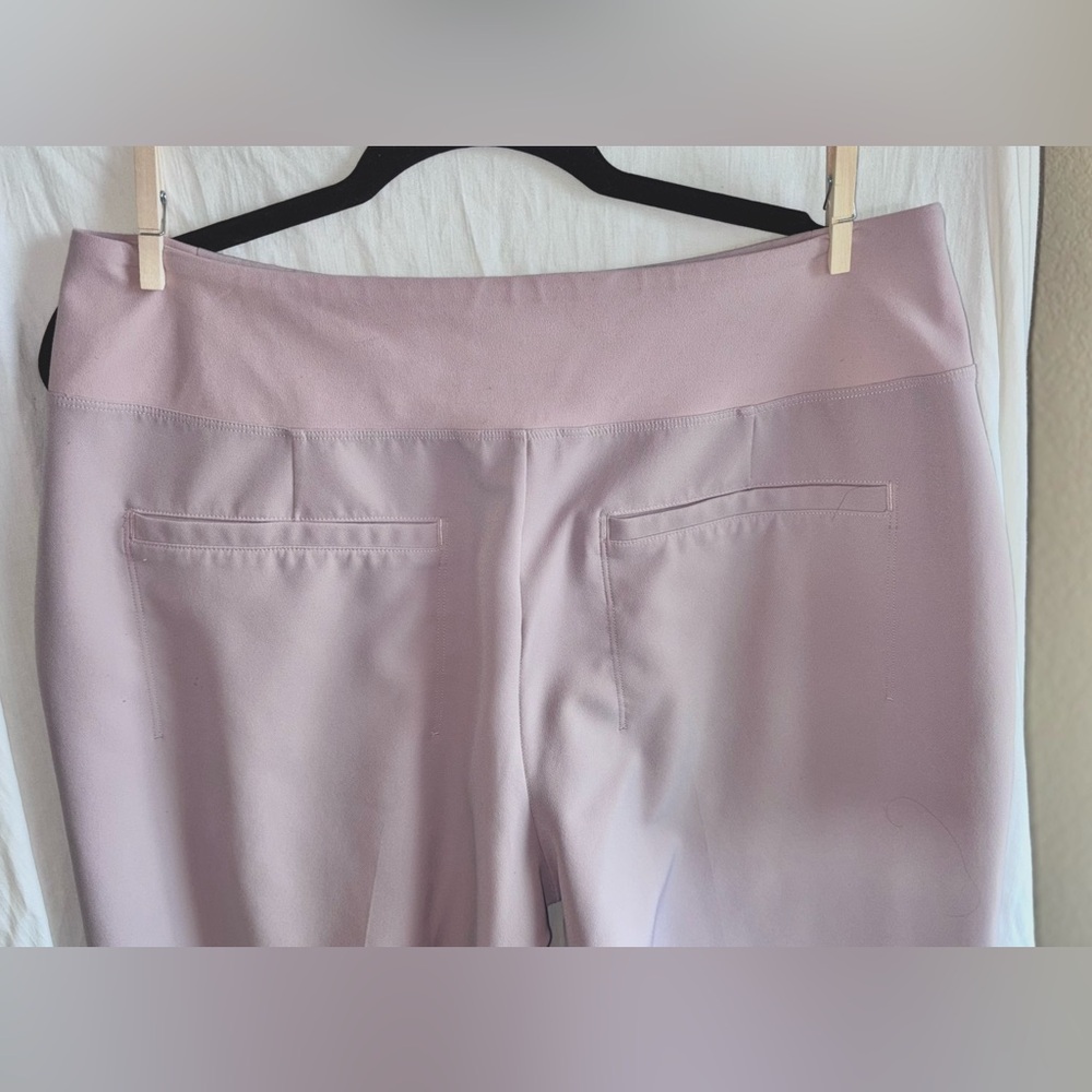 Athleta Women's Endless High Rise pale lavender Pants size 12 - Picture 9 of 16
